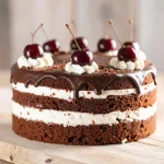 Sugar free Vanilla Strawberry Cake